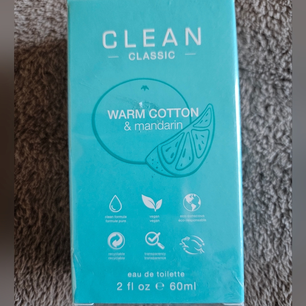 Clean Classic Warm Cotton & Mandarin Eau de Toilette